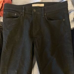 Burberry Brit Cropped Black Denim Pants